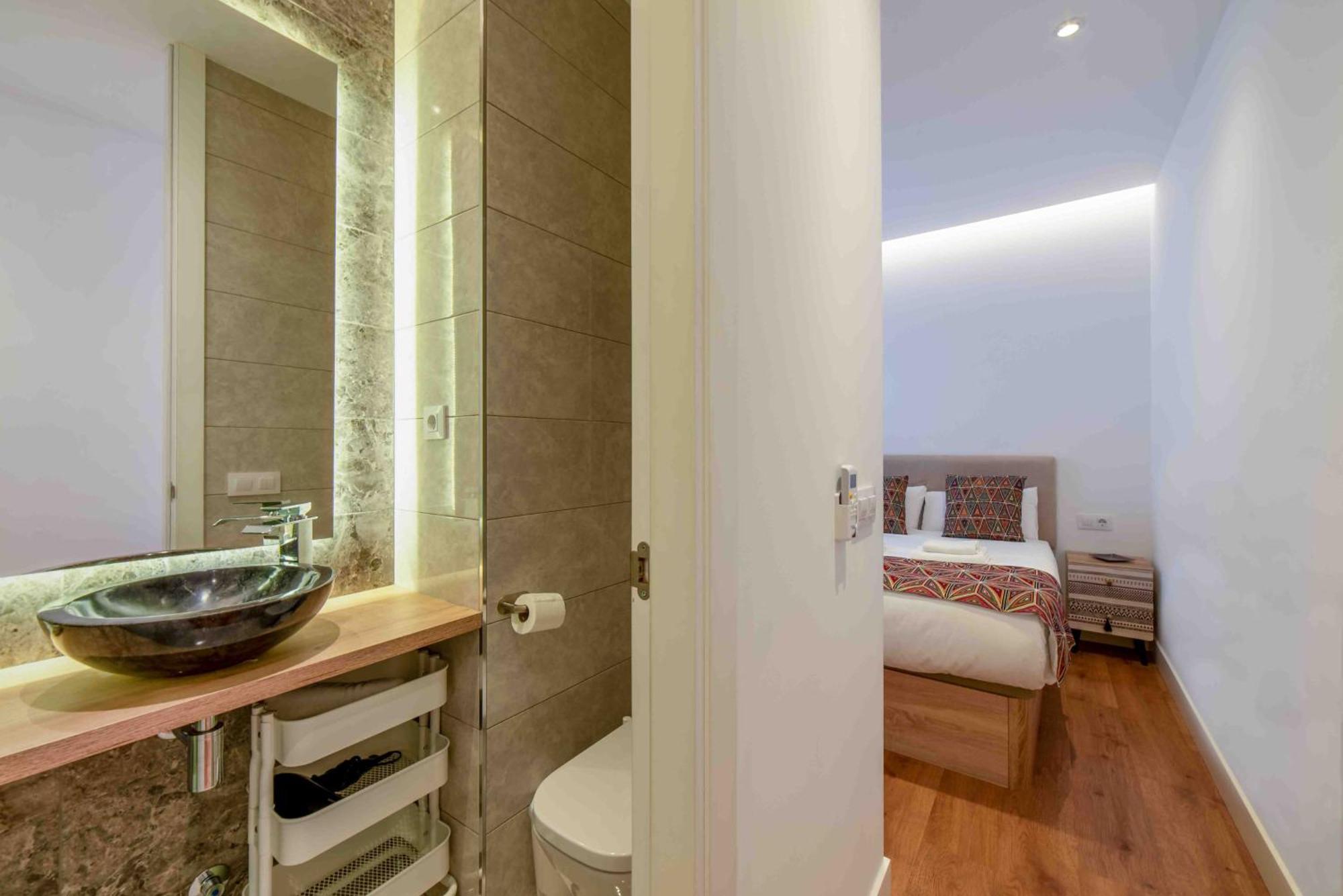Acogedor Piso En Barrio De Salamanca 2 Hab 2 Bano 马德里 外观 照片